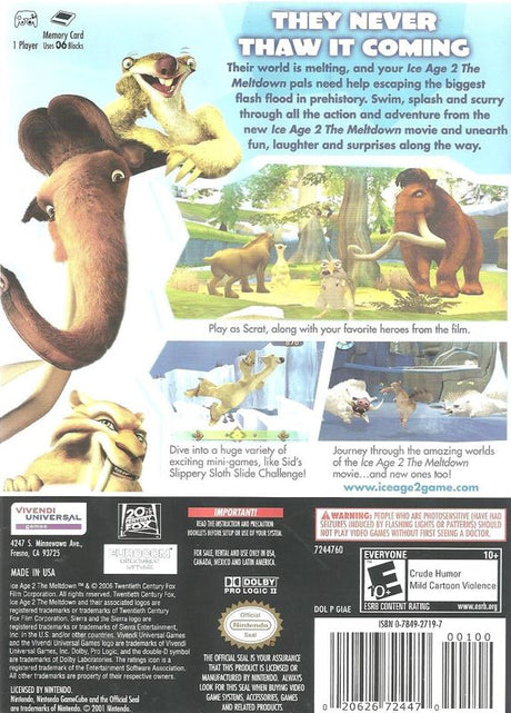 Ice Age 2: The Meltdown - GameCube