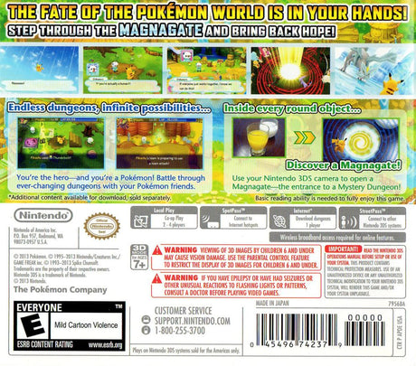 Pokemon Mystery Dungeon: Gates to Infinity - Nintendo 3DS