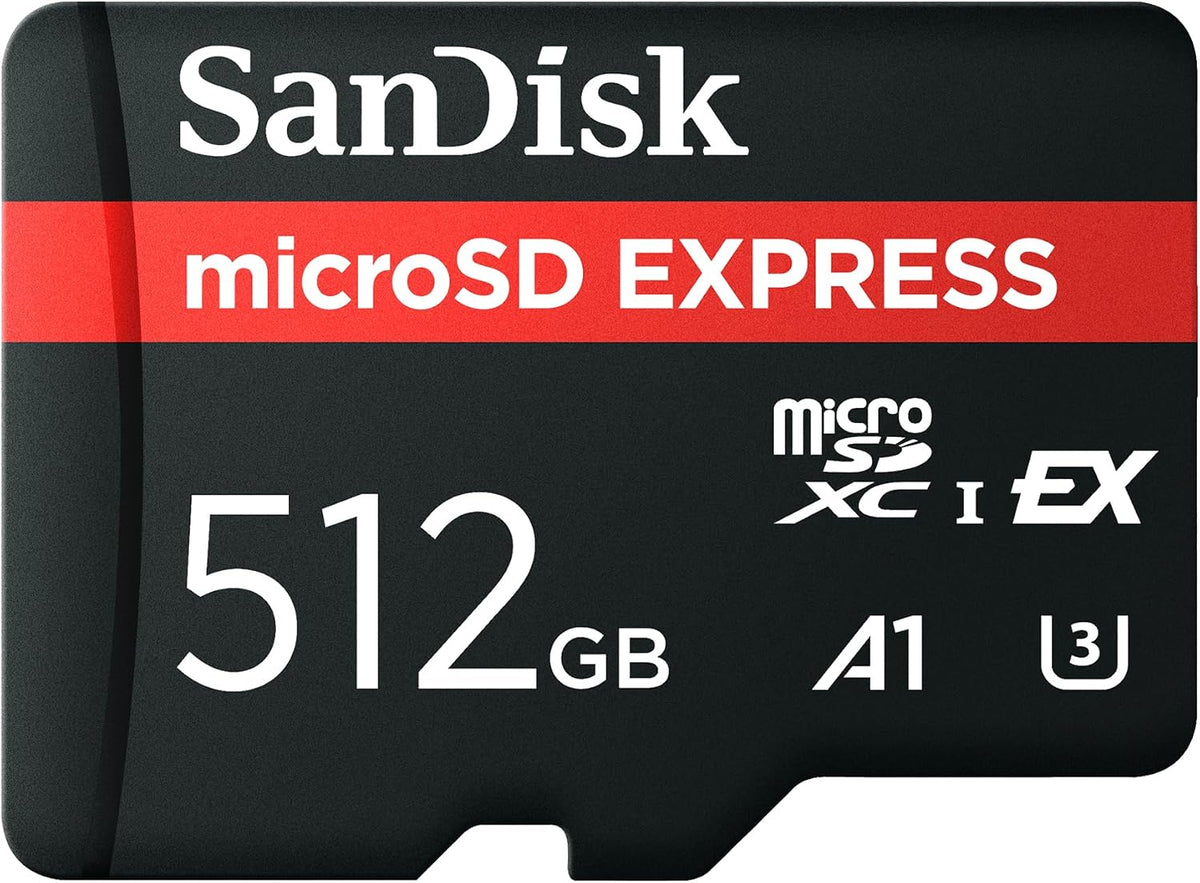 SANDISK 512GB microSD Express Card for Nintendo Switch 2