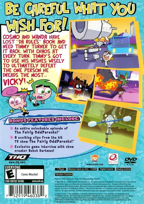 The Fairly OddParents!: Breakin' da Rules - PlayStation 2