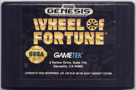 Wheel of Fortune - SEGA Genesis