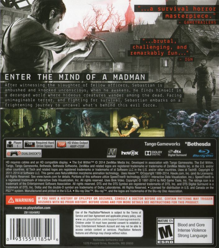 The Evil Within - PlayStation 3