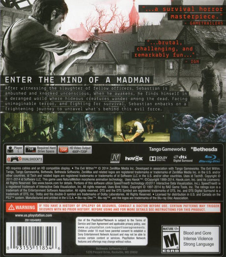 The Evil Within - PlayStation 3