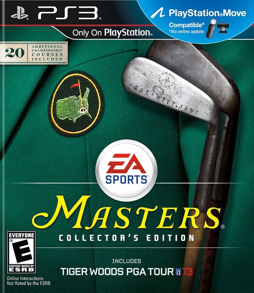 Tiger Woods PGA Tour 13 - Masters Collector's Edition - PlayStation 3