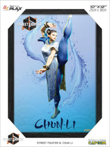 Street Fighter 6: Chun-Li - 10" x 12" 3D Lenticular Motion Art