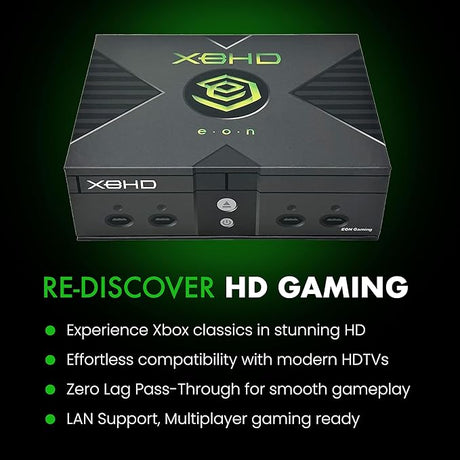 XBHD Original Xbox HD Adapter & LAN Hub