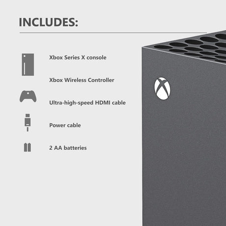Xbox Series X 1TB Console - Carbon Black