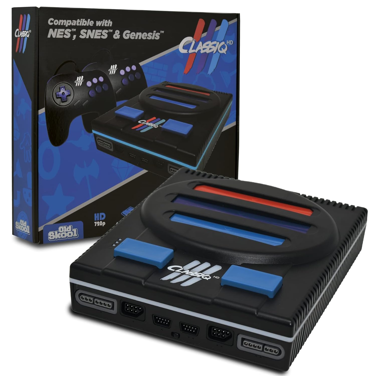 Old Skool Classiq 3 HD for NES / SNES / Genesis - Black