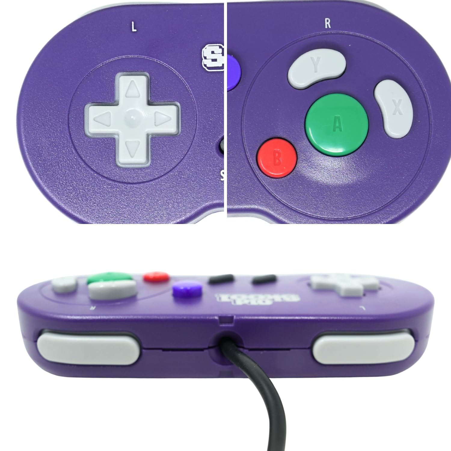 Digital Controller for GameCube & Game Boy Player - Purple
