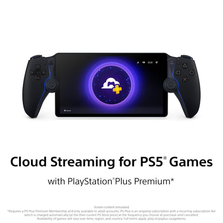 PlayStation Portal Remote Player for PS5 Console - Midnight Black