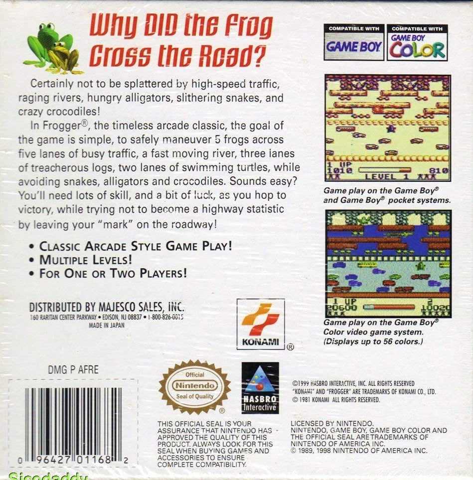 Frogger - Game Boy Color