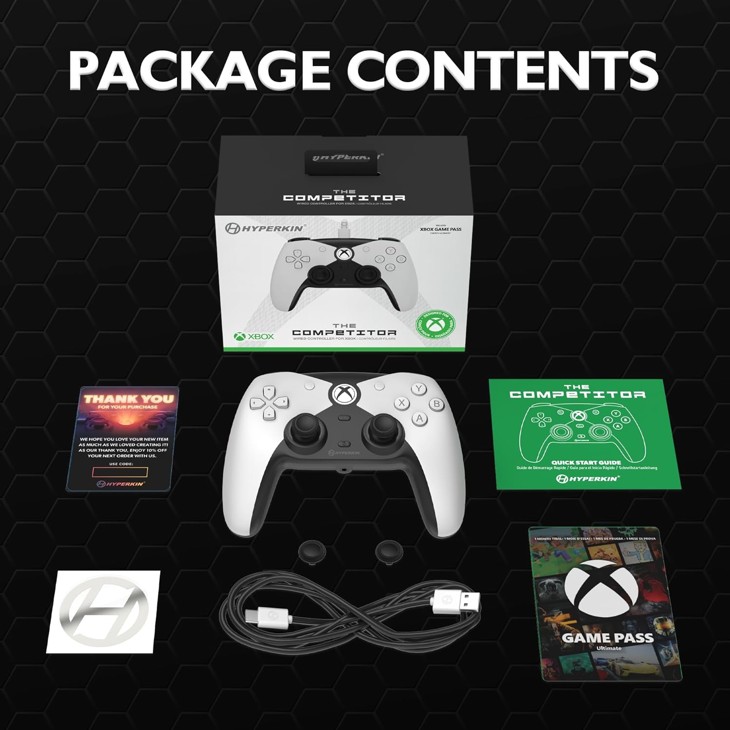 The Competitor Wired Controller Officially Licensed for Xbox Series X, Xbox One, PC