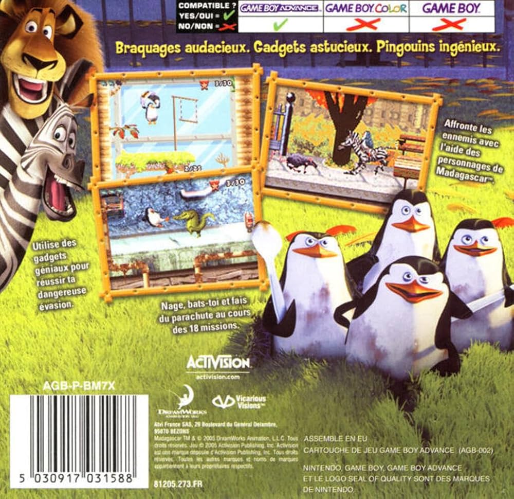 Madagascar: Operation Penguin - Game Boy Advance