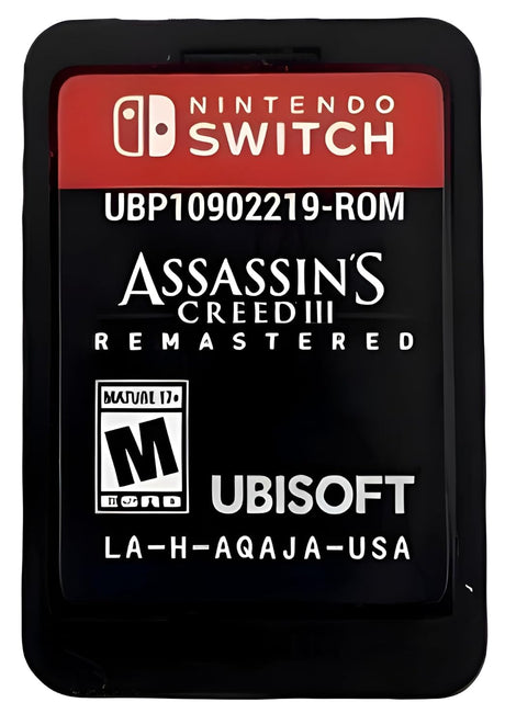 Assassin's Creed III Remastered - Nintendo Switch