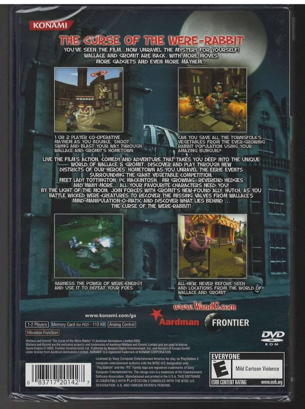 Wallace & Gromit: The Curse of the Were-Rabbit - PlayStation 2