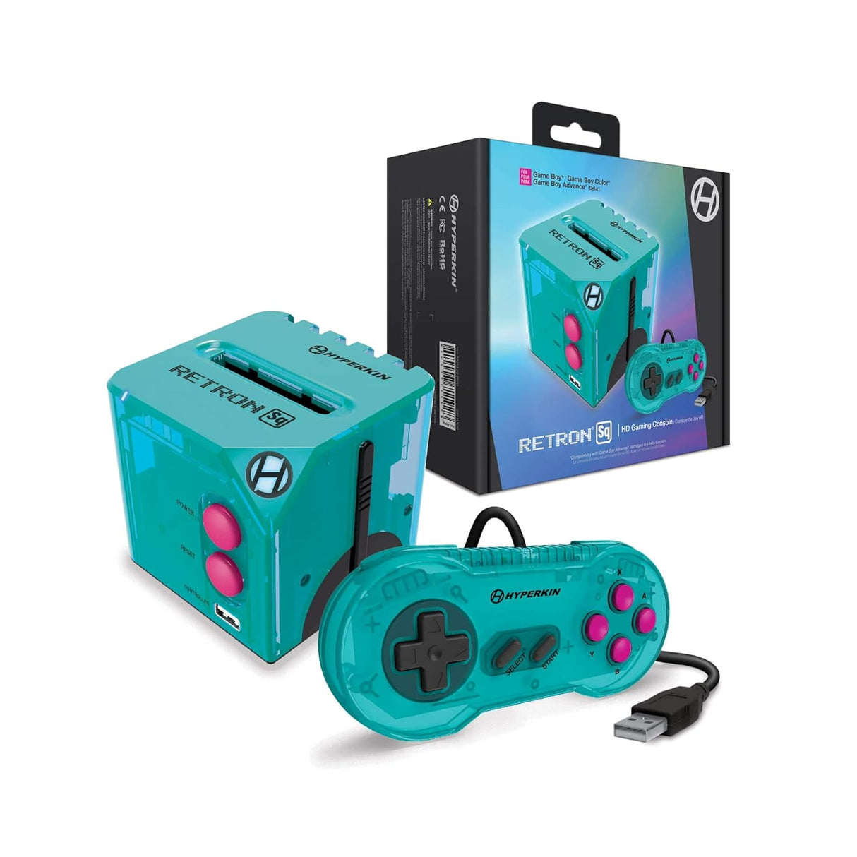 RetroN Sq: HD Gaming Console for Game Boy / Color / Advance - Hyper Beach