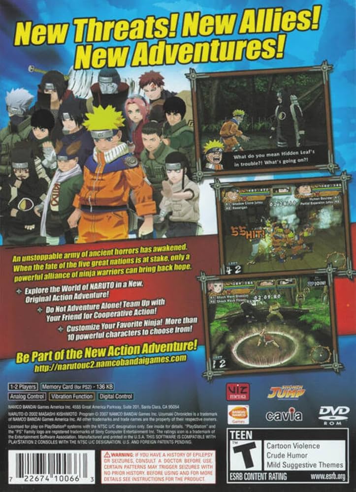 Naruto: Uzumaki Chronicles 2 - PlayStation 2