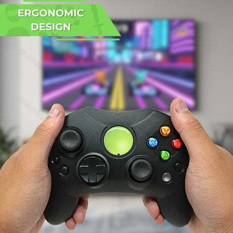 Wired S-Type Controller for Original Xbox