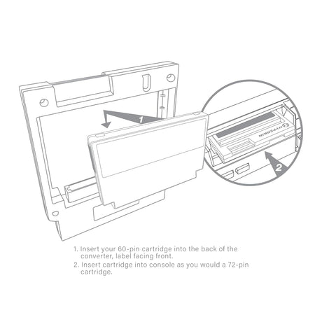 HyperConvert 83 Adapter - Play Famicom Games on NES Console