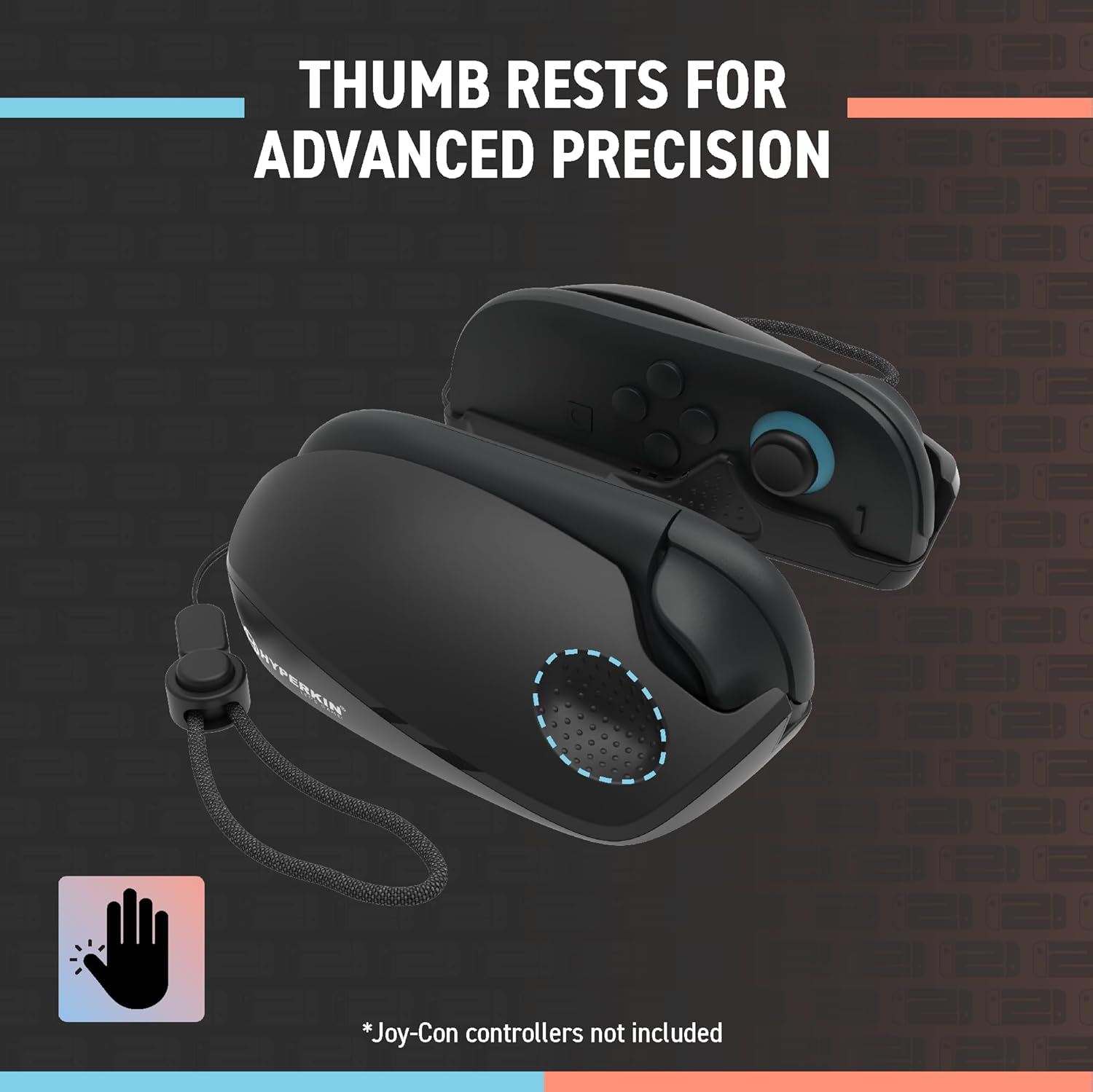 Joy‑Track Duo Ergonomic Mouse Attachment for Nintendo Switch 2 Joy‑Con 2