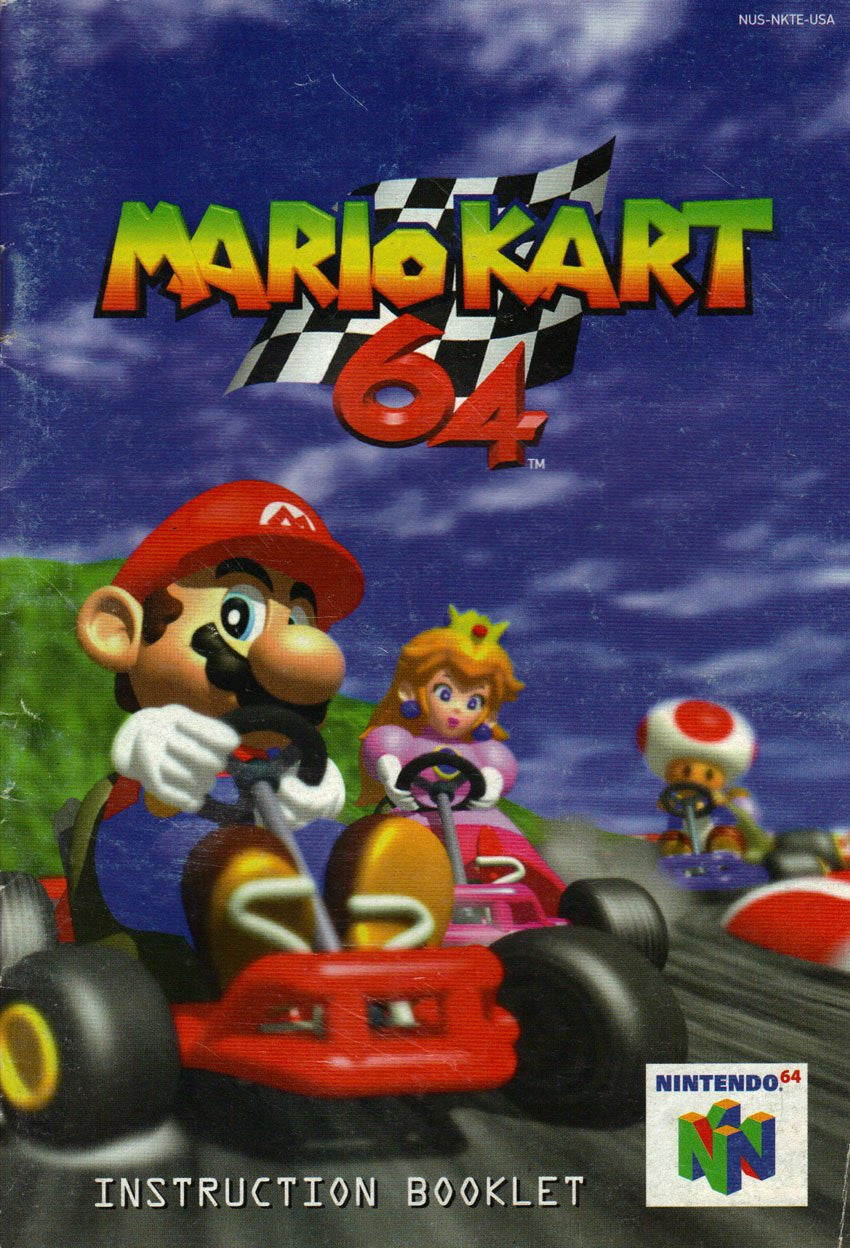 Mario Kart 64 - N64 Manual