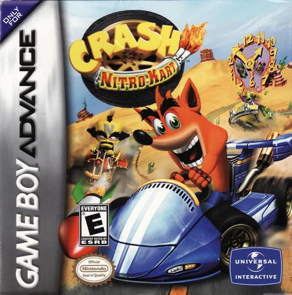 Crash Nitro Kart - Game Boy Advance