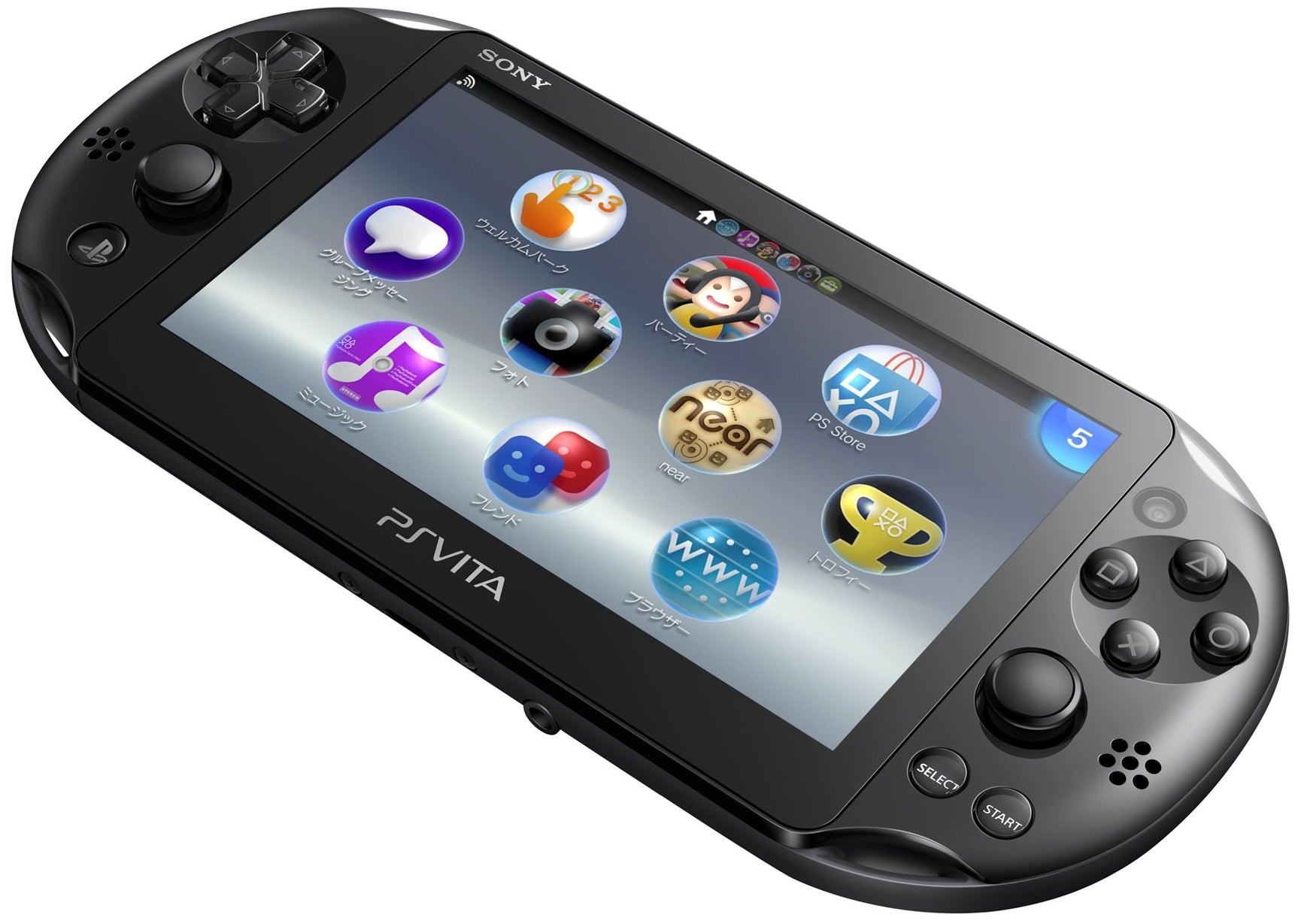 PlayStation Vita Slim 2000 System - Black