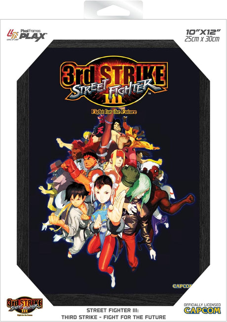 Street Fighter III: 3rd Strike - Pixel Frames PLAX - 10" x 12" 3D Lenticular Motion Art