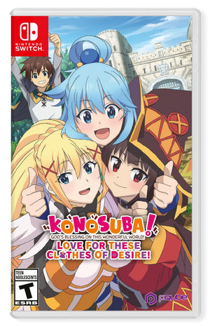 Konosuba - God's Blessing on this Wonderful World! Love For These Clothes of Desire! - Nintendo Switch