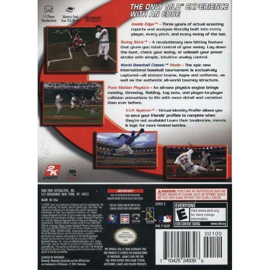 Major League Baseball 2K6 - GameCube