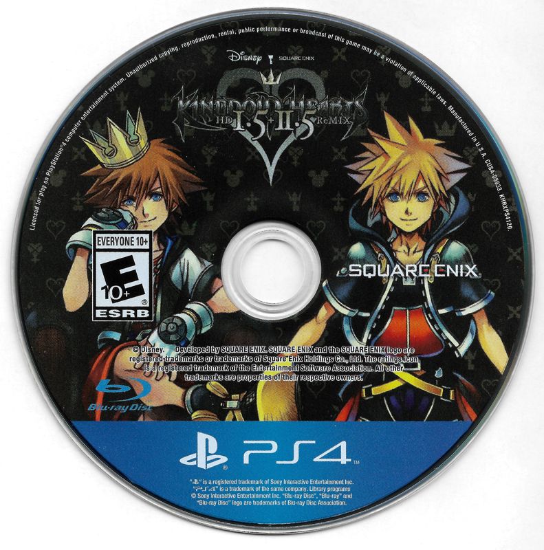 Kingdom Hearts HD 1.5 + 2.5 Remix - PlayStation 4