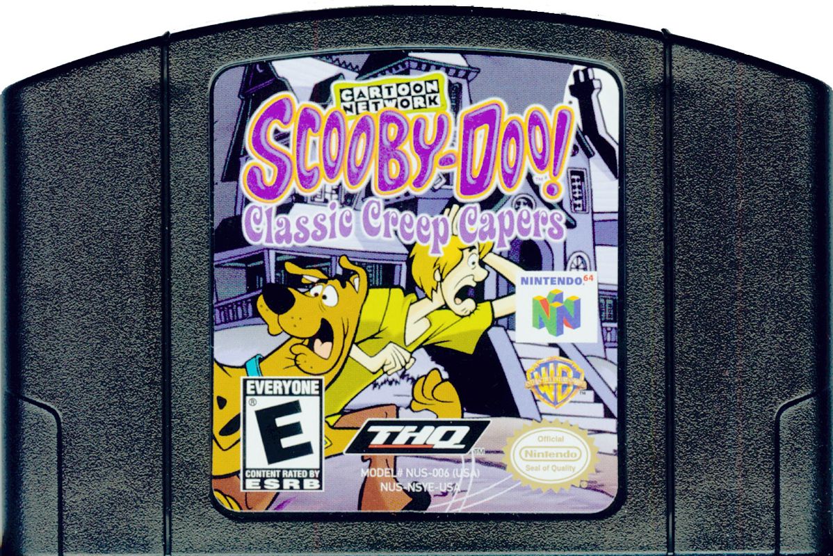 Scooby-Doo!: Classic Creep Capers (Black Cartridge) - Nintendo 64