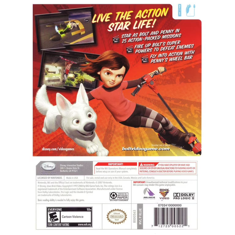 Bolt - Wii