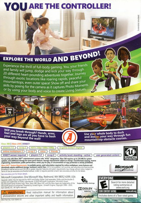 Kinect Adventures! - Xbox 360