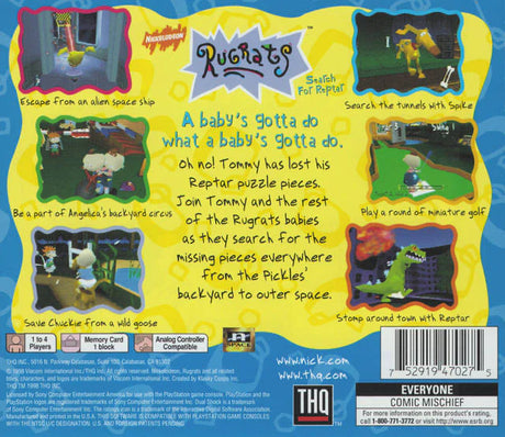 Rugrats: Search for Reptar - PlayStation