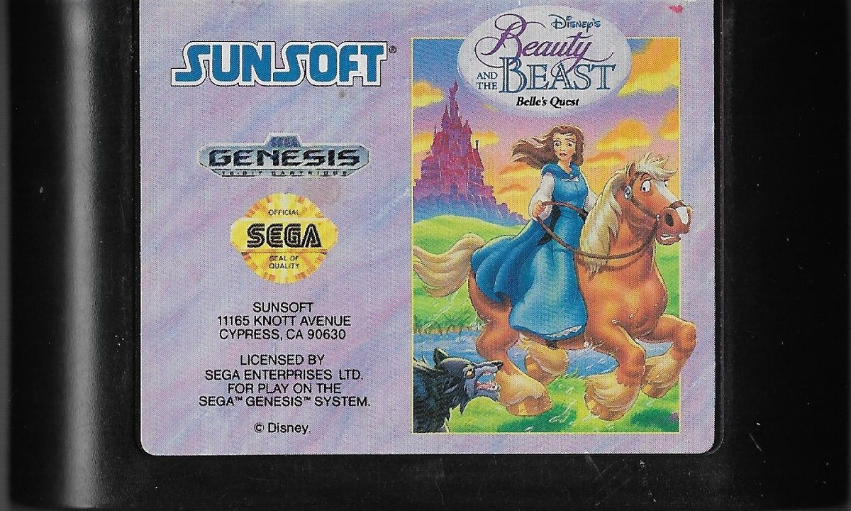 Beauty and the Beast: Belle's Quest - SEGA Genesis