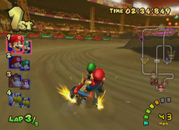 Mario Kart: Double Dash!! - Gamecube