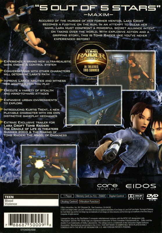 Tomb Raider: Angel of Darkness - PlayStation 2
