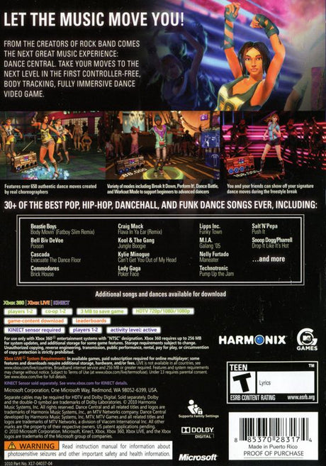 Dance Central - Xbox 360
