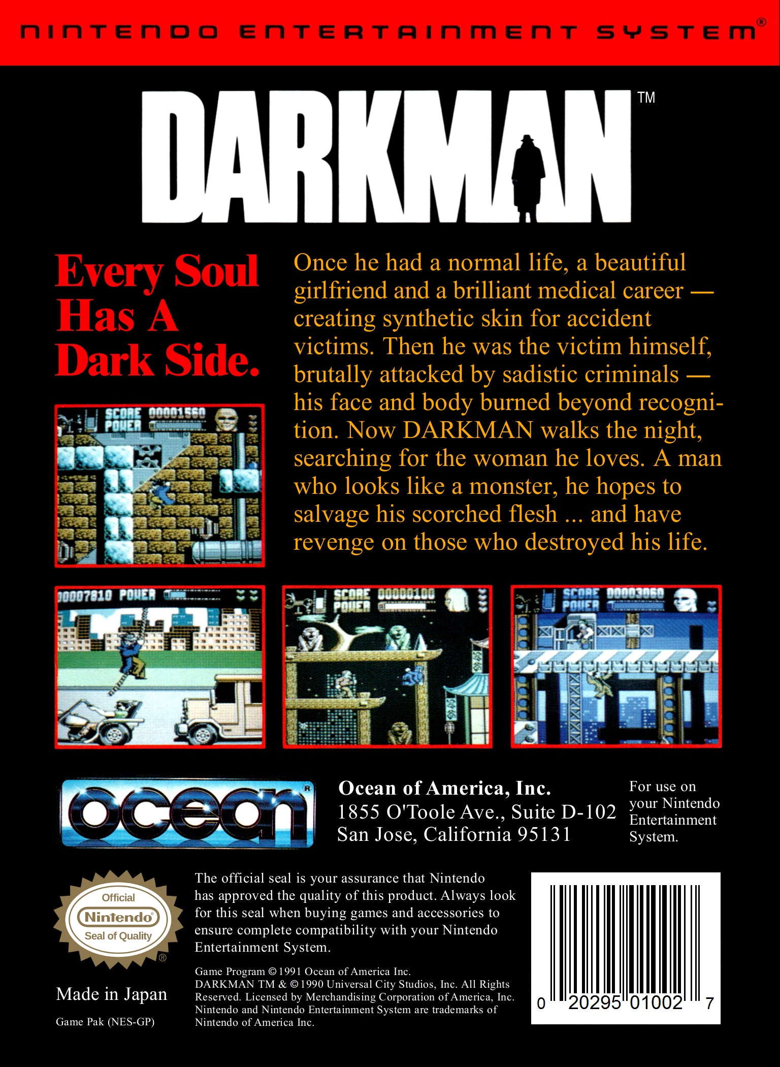Darkman - NES