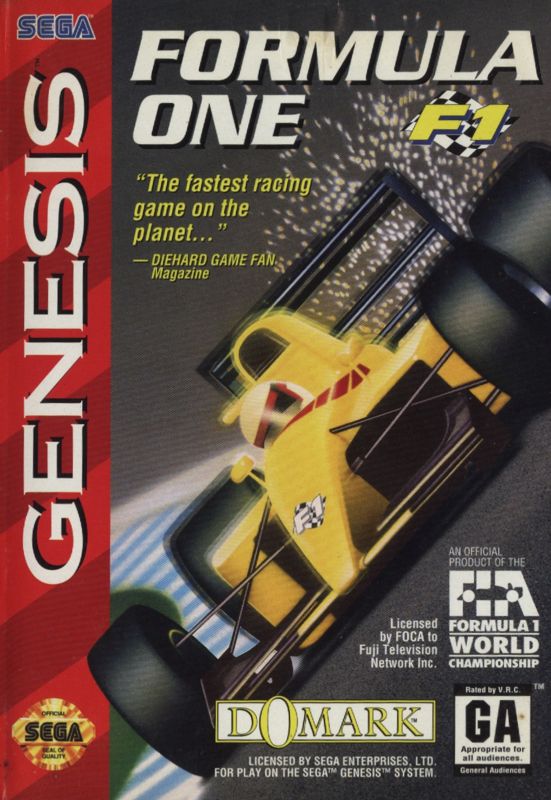 Formula One - SEGA Genesis