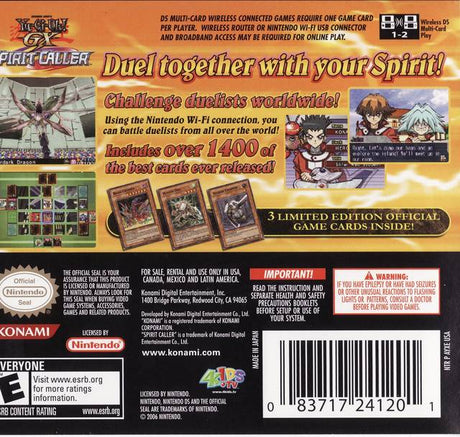 Yu-Gi-Oh! GX: Spirit Caller - Nintendo DS