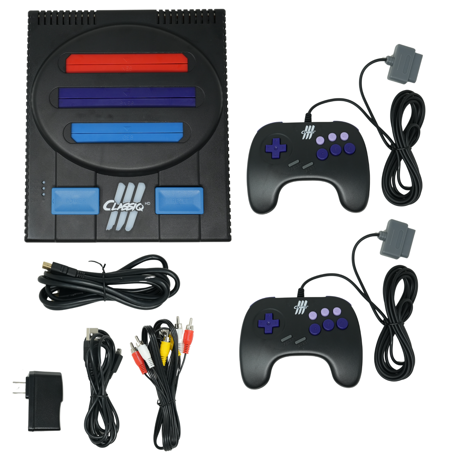 Old Skool Classiq 3 HD 3-in-1 Console for NES / SNES / Genesis Games
