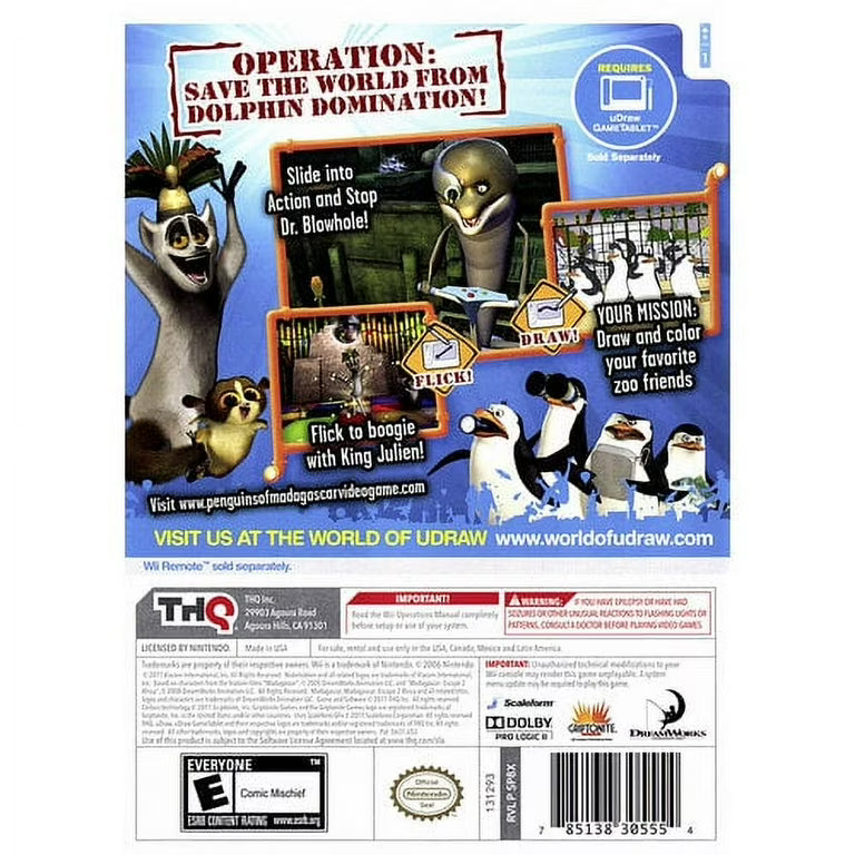 The Penguins of Madagascar: Dr. Blowhole Returns Again! - Wii
