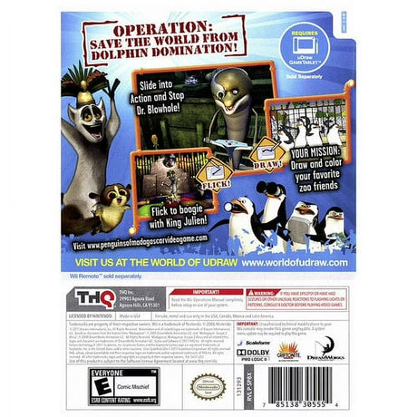 The Penguins of Madagascar: Dr. Blowhole Returns Again! - Wii