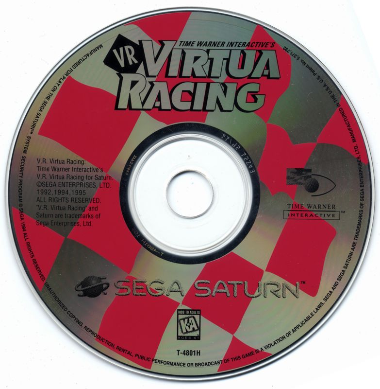 Time Warner Interactive's VR Virtua Racing - SEGA Saturn