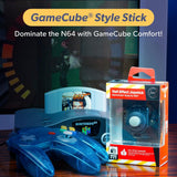 Hall Effect Joystick Replacement (GameCube Style) for Nintendo 64