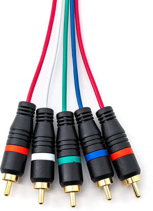 Preimum YPbPr Component Cable for PlayStation 2 and PlayStation 3