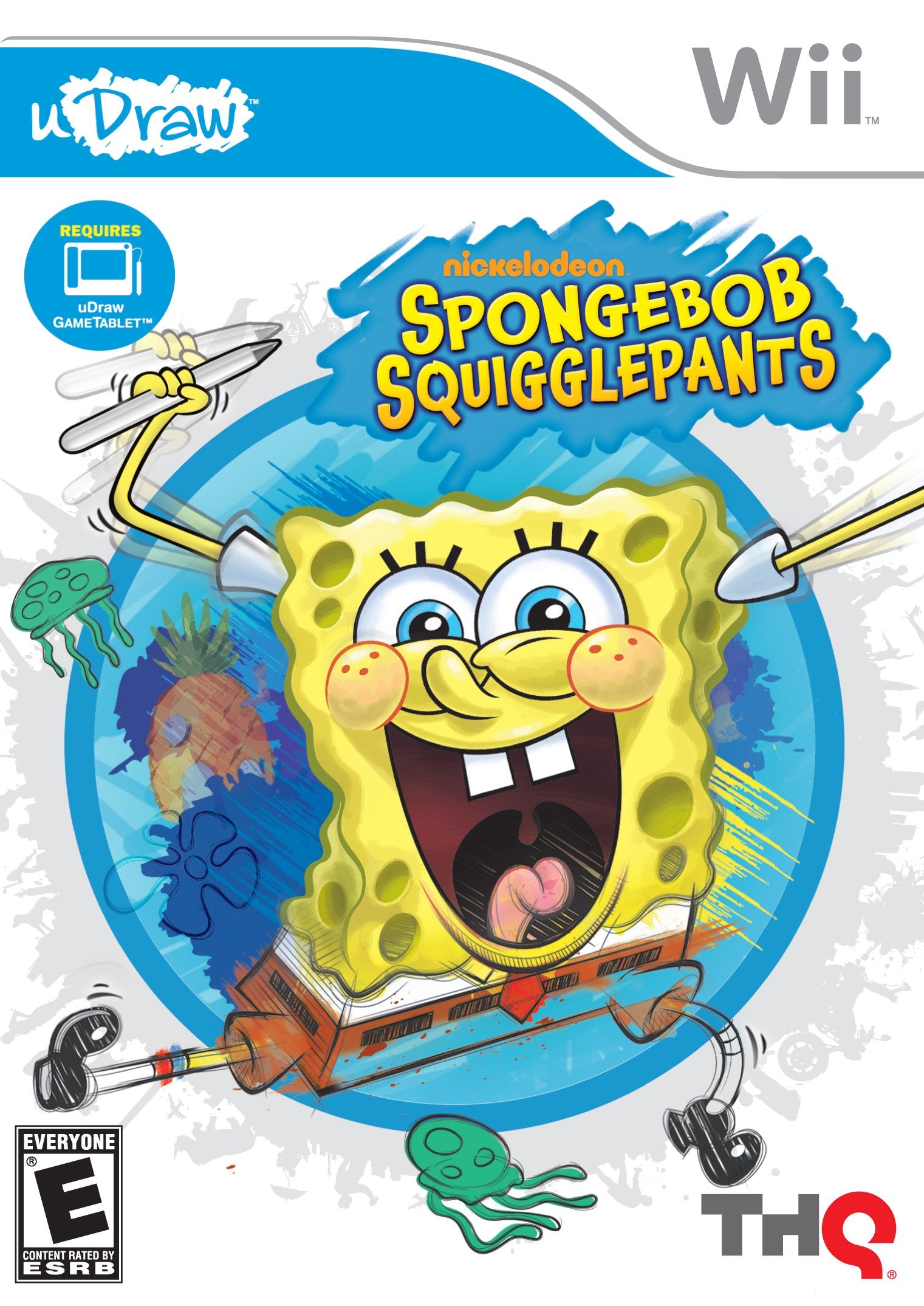uDraw SpongeBob SquigglePants - Wii