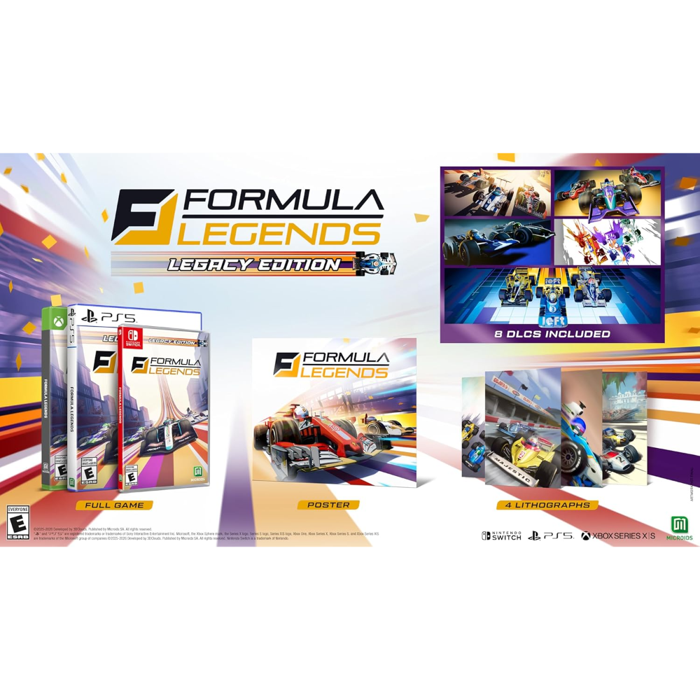 Formula Legends: Legacy Edition - Nintendo Switch